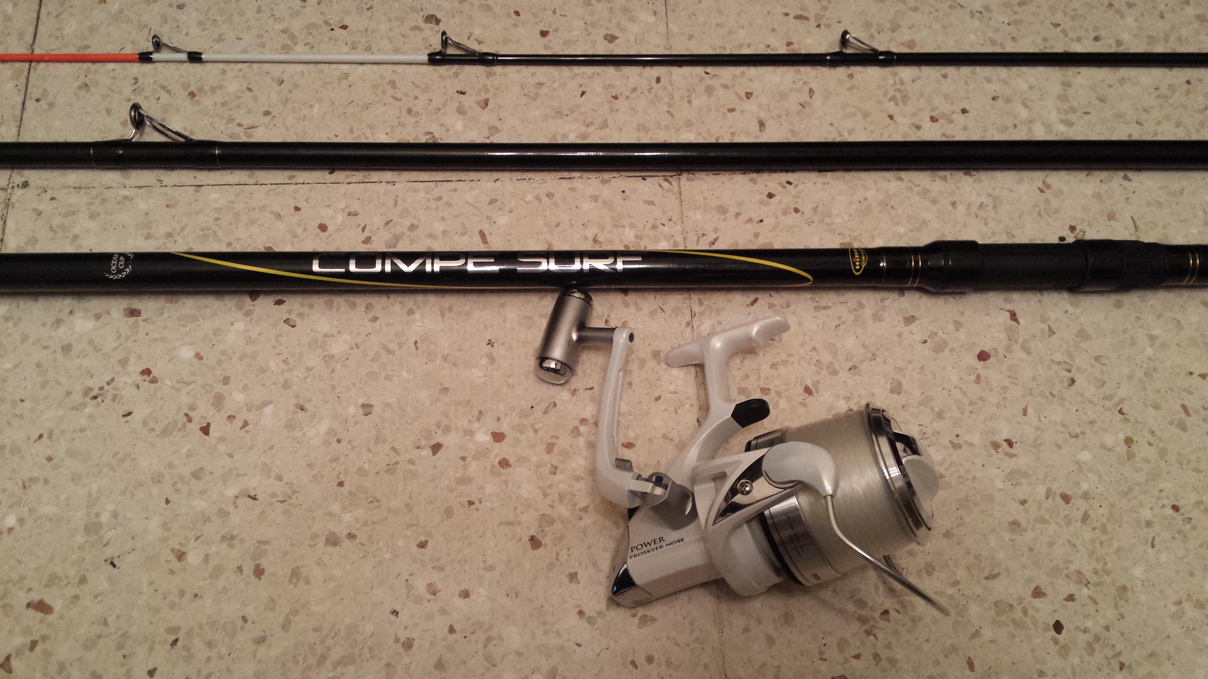 Hiro competition surf 100-250 3ps , ryobi proskyer nose power €150